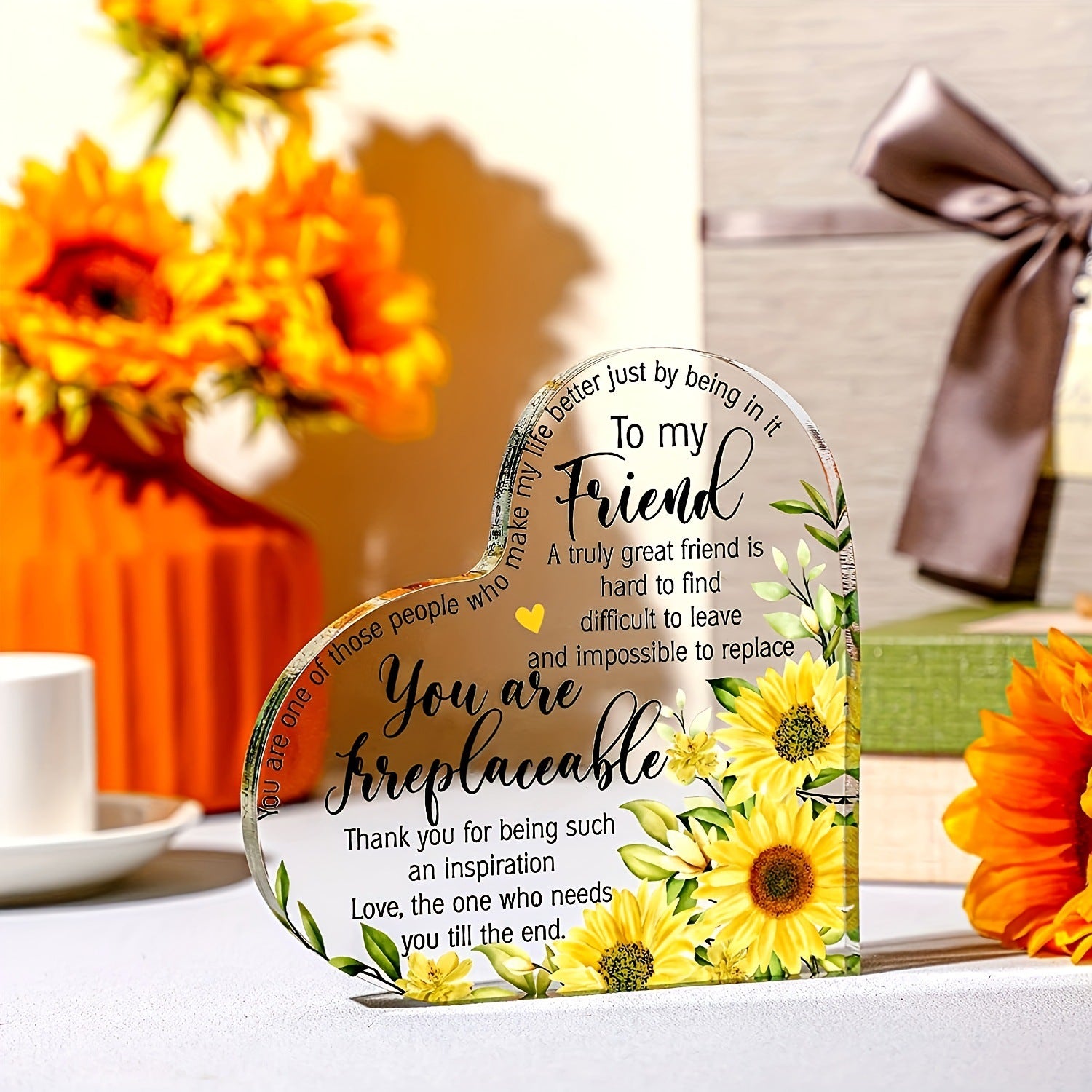 Wholesale of Transparent and Caring Acrylic Ornaments for Mother's Day